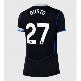 Billige Fotballdrakt Chelsea Malo Gusto #27 Replika Tredjedrakt Dame 2025-26 Kortermet